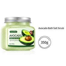 Load image into Gallery viewer, Fruit Bath Salt Scrub Cream Exfoliating Body Care