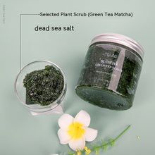 Load image into Gallery viewer, Green Tea Facial Scrub Exfoliating Sea Salt