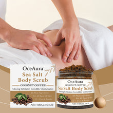 Load image into Gallery viewer, Coconut Coffee Body Scrub Cream Mild Exfoliating Dead Skin Moisturizing