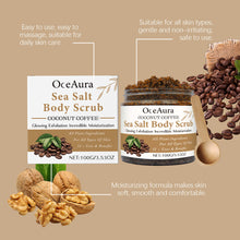 Load image into Gallery viewer, Coconut Coffee Body Scrub Cream Mild Exfoliating Dead Skin Moisturizing