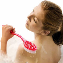 Load image into Gallery viewer, Long Handle Back Brush Back Body Bath Shower Sponge Scrubber Bath Brushes Exfoliating Scrub Skin Massage Exfoliation Bathroom
